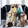 Suehome Drew Starkey, coperta morbida e confortevole in pile di lana, per divano, ufficio, auto, campeggio, yoga, viaggi, decorazione per la casa, accogliente coperta da spiaggia in peluche, regalo