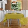 Cieffepi Home Collections Tovaglia antimacchia TOLOSA in diverse misure e colori (Giallo, 150 x 400 cm)