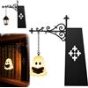 Generico Ghost Bookshelf Lantern，Library Mini Bookshelf Lamp, Little Cute Lantern-Decorative Library Hanging Resin Lighting, Miniature Halloween Vintage Patchwork Reading Book LED Nightlight