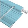 Generico Tende Veneziane in Alluminio per Interno Finestre, Senza Foratura, Tende Orizzontali Oscuranti a Lamelle da 25mm, Privacy e Protezione, per Finestre e Porte di Casa o Ufficio(blu navy)