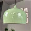 bamyum Plafoniera Menta Verde Lampada a Sospensione I Kreis I Diametro 30 cm E27 Industriale in Metallo in Vintage