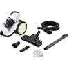 KARCHER KÃ¤rcher STAUBSAUGER VC 3 0,9 L A cilindro Secco 700 W Senza sacchetto Nero, Bianco, Giallo
