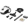 KARCHER KÃ¤rcher VC 2 2,8 L Aspiratore a cilindro Secco 700 W Sacchetto per la polvere Nero, Bianco