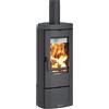 LA NORDICA Stufa a legna con sistema di recupero calore CANDY EOS Nero Antracite - 3008040