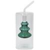 Oliera Twister in Vetro con Interno Verde Brandani - 70ml