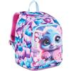 SJ GANG STYLE JAM GANG Zaino Scuola Advanced MAGICAL FANTASY GIRL, Doppio Scomparto, Rosa, 29 L, Maxi ali estraibili, Tasca frontale, Tasca portaborraccia, Scuola elementare e media, Bambina, Ragazza
