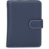 mywalit Portafoglio donna in pelle MYWALIT - Large Snap Wallet - 229-127 Royal