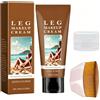 Doukesh Fondotinta Gambe Waterproof 100G Crema Colorata Gambe con Pennello Fondotinta Lozione per il Trucco Delle Gambe e Corpo Leg Makeup Concealer Copertura del Tatuaggio e delle Cicatrici (#3)