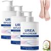 Raevior Crema Piedi 60% Urea per Tacchi Crepati e Pelle Secca, Crema per i piedi con Urea 60% - con Olio di Albero del Tè & Olio di Cocco, Idratazione Profonda Callosità, Cura Mani e Piedi (3 Pz)