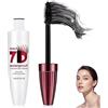 Horuili Mascara 7D Waterproof, Mascara con Fibre Volumizzanti e Allunganti, Formula ad Asciugatura Rapida e a Prova di Sbavature, Senza Grumi, Adatto a chi Porta le Lenti a Contatto