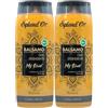FEI FAN Balsamo OLIO SPLENDENTE My Ritual, Illuminante, Per Capelli Spenti. Dall'Elegante Profumo Dalle Note Calde e Sensuali 300ml (2 Flaconi)