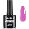 AIMEILI Base Rubber Colorate Smalto Gel Rinforzante Unghie UV 15 ml - 1399