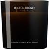 MOLTON BROWN Home Scented Candle Coastal Cypress&sea Fennel 3 Stoppini