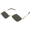 Saint Laurent SL 302 Lisa 004 | Occhiali da Sole Graduati o Non Graduati | Prova Online | Metallo | Extravagant | Oro | Adrialenti