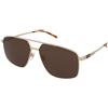 Gucci GG1676S 002 | Occhiali da Sole Graduati o Non Graduati | Prova Online | Metallo | Pilot | Oro | Adrialenti