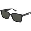 Gucci GG1540S 001 | Occhiali da Sole Graduati o Non Graduati | Prova Online | Unisex | Plastica | Quadrati | Nero | Adrialenti
