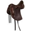 Acavallo Sella dressage Leonardo cuscini lana Marrone scuro