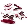 Genius - Affettaverdure Nicer Dicer Plus, set di 18 pz. NUOVA! rosso rubino