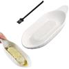 Ziyonix Grattugia in Ceramica, 20,5 x 9cm Grattugi a Manuale per Mela con Pennello Grattugia da Cucina Trattare per Zenzero, Aglio, Spezie, Carote, Alimenti per Bambini, Spezie