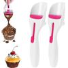Beufee 2 Pezzi Cupcake Speciale Batter Dispenser, Cupcake Scoop Batter Dispenser Dispenser di Pastella per Cupcake Cupcake Scoop for Baking Dispenser di Pastella Torta Pasticceria