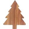Vmiorzq Tagliere per salumi natalizi, Tagliere per salumi albero di Natale | per in legno per albero di Natale - Vassoio da portata per verdure con manico. Decorazione