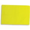 (07) SET 4 BANDIERINE CALCIO D'ANGOLO PER PALO Ø 30 MM MIS. 45X45 CM GIALLE FLUO