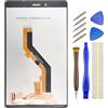Double Sure Tablet Full LCD Display Touch Digitizer Screen Replacement for LTE Version Samsung Galaxy Tab A 8.0 (2019) SM-T295 Black 8.0