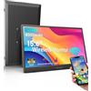Iproda 2026 Monitor Portatile Wireless, 8000 mAh Batteria, 15,6 Portatile Monitore Senza fili WiFi 1080P, Estensione Dello Schermo Laptop IPS, Supporta AirPlay/Miracast,per Laptop/PC/Cellulare / PS3/4