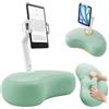 SAIJI Supporto per tablet Kindle, compatibile con Kindle da 4,7-15,6, telefoni, tablet, iPad, monitor portatili, supporto per tablet regolabile a 360° per letto con braccio flessibile a doppio asse