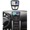 Hikity 4+128G Autoradio Android per Peugeot 207 2006-2015 Wireless Carplay 9''Incell Schermo per Auto Android Auto WiFi Touchscreen Bluetooth5.0 GPS Retrocamera