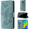 CaseGla Cover per Xiaomi Redmi Note 9, Verde chiaro | Blocco RFID, Portafoglio Pelle PU, Flip Libro, Porta Carte, Magnetica Libretto, Antiurto Protezione Completa