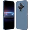 RankOne Custodia per HONOR Magic6 Lite 5G (6.78 Inches) Cover Morbida in Silicone TPU - Grigio lavanda