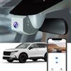 Fitcamx Dashcam 4K compatibile con Honda CR-V 2023-2026 Sport Touring EX EX-L Hybrid (Gen 6), Fotocamera OEM integrata, Qualità video UHD 2160P, Loop Aufnahme WiFi, G-Sensor, Grau 64GB Card