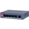 DAHUA Switch desktop a 6 porte gestito tramite cloud con 4 porte PoE - CS4006-4ET2GT-60
