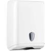 MAR PLAST Dispenser asciugamani piegati a C-V-Z - 28x13,7x37,5 cm - plastica - bianco - Mar Plast (unità vendita 1 pz.)