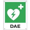 CARTELLI SEGNALATORI Cartello da muro - DAE - per defibrillatore - 25 x 31 cm - Cartelli segnalatori (unità vendita 1 pz.)