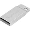 Verbatim MEMORIA USB 32GB 2.0 VERBATIM METAL EXECUTIVE SILVER 98749