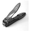 comunica Tagliaunghie Uomo Professionale con Contenitore Raccoglitore - Clipper Acciaio Inox Antiscivolo 7,6cm - Taglio Preciso Unghie Mani e Piedi - Tagliaunghie con Serbatoio Anti-Schizzi