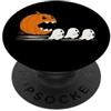 Motivo Pixel Halloween Arcade retrò Fantasmi di zucca pixel di Halloween arcade retrò anni '80 PopSockets PopGrip Adesivo