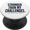 CreaStyle-KT Plus fort que mes défis PopSockets PopGrip Adesivo