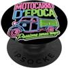 RombiRetro Motocarro d'Epoca Ape Tre Ruote Vintage Regalo PopSockets PopGrip Adesivo
