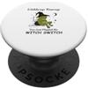 Halloween Witch «Tazza da tè Giddyup You Flipped My Witch Switch» Halloween PopSockets PopGrip Adesivo