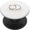 Maglietta Gatto Nero Goth Kitten Cat Fel Black Cat Society TShirt Gatti Gattino Gattino Gattino Miao PopSockets PopGrip Adesivo