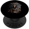 PM-Artistic Miscela di aquila epica e possente gufo PopSockets PopGrip Adesivo