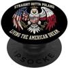 It's A Polish-American Thing Poland Heri È una cosa polacco-americana direttamente dal patrimonio polacco PopSockets PopGrip Adesivo