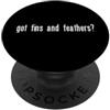 AGS Alpha-Gal Allergy Awareness Hai pinne e piume? Sindrome di Alpha Gal PopSockets PopGrip Adesivo