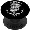 Mehr Meer Sprüche und Designs Ancora nautica retrò - Design marittimo vela PopSockets PopGrip Adesivo
