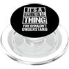 Funny Washington, D.C. Gift Ideas It's A Washington, D.C. Thing You Wouldn't Understand PopSockets PopGrip per MagSafe