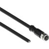 ACT Industrial 3,00 metri Cavo sensore M8A 4 pin femmina a estremità aperta, cavo Ultraflex Xtreme TPE, schermato (SC3111)