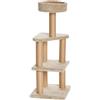 Amazon Basics tiragraffi con tiragraffi per uso interno, grande, 45 x 45 x 117 cm (L x L x A), beige
